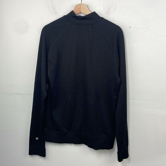 Lululemon Men’s Engineered Warmth 1/2 Zip Black size Large - Picture 4 of 11